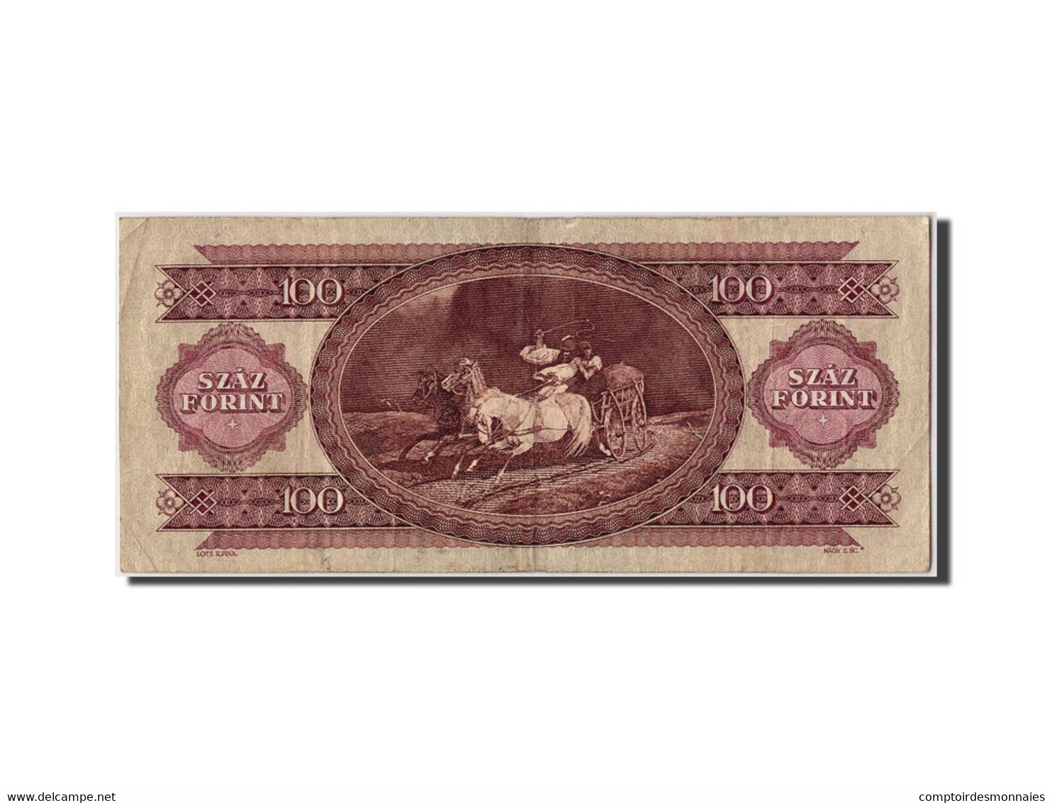 Billet, Hongrie, 100 Forint, 1984, 1984-10-30, KM:171f, TB+ - Hungary