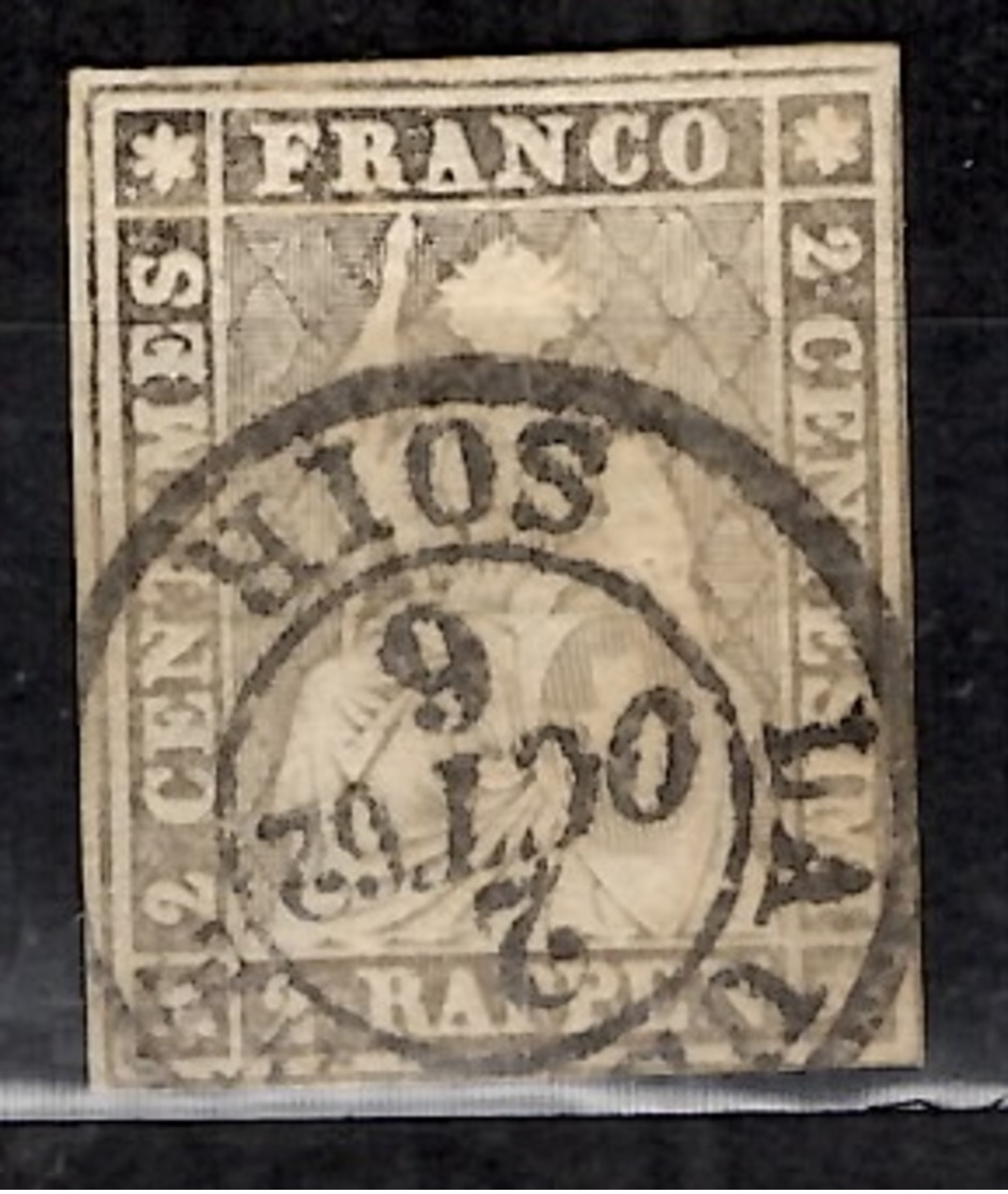 Suisse YT N° 25 Oblitéré. Belle Qualité Sans Défaut. A Saisir! - Used Stamps