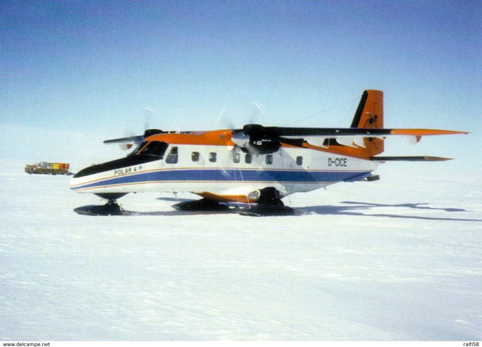 1 AK Antarctica Antarktis * Polar Aircraft "Polar 4", Dornier 228 With Ski Landing Gear * - Sonstige & Ohne Zuordnung