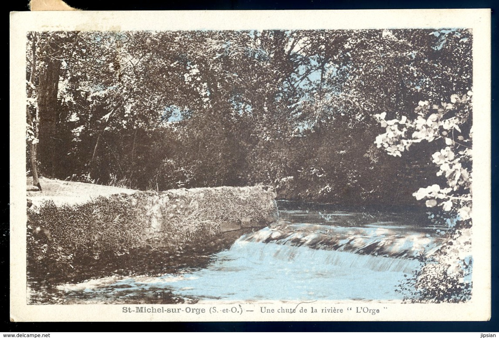 Cpa Du 91  St Michel Sur Orge , Une Chute De La Rivière L' Orge   GX30 - Saint Michel Sur Orge