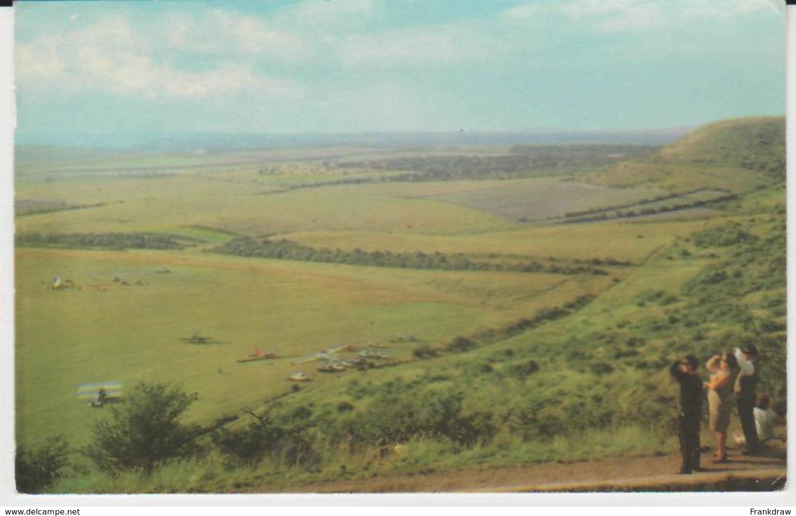 Postcard - The Downs - Dunstable - Posted  29th Oct 1979 Very Good - Unclassified