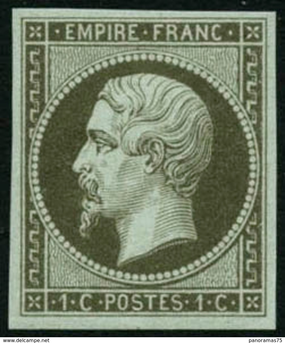 ** N°11 1c Olive - TB - 1853-1860 Napoleon III