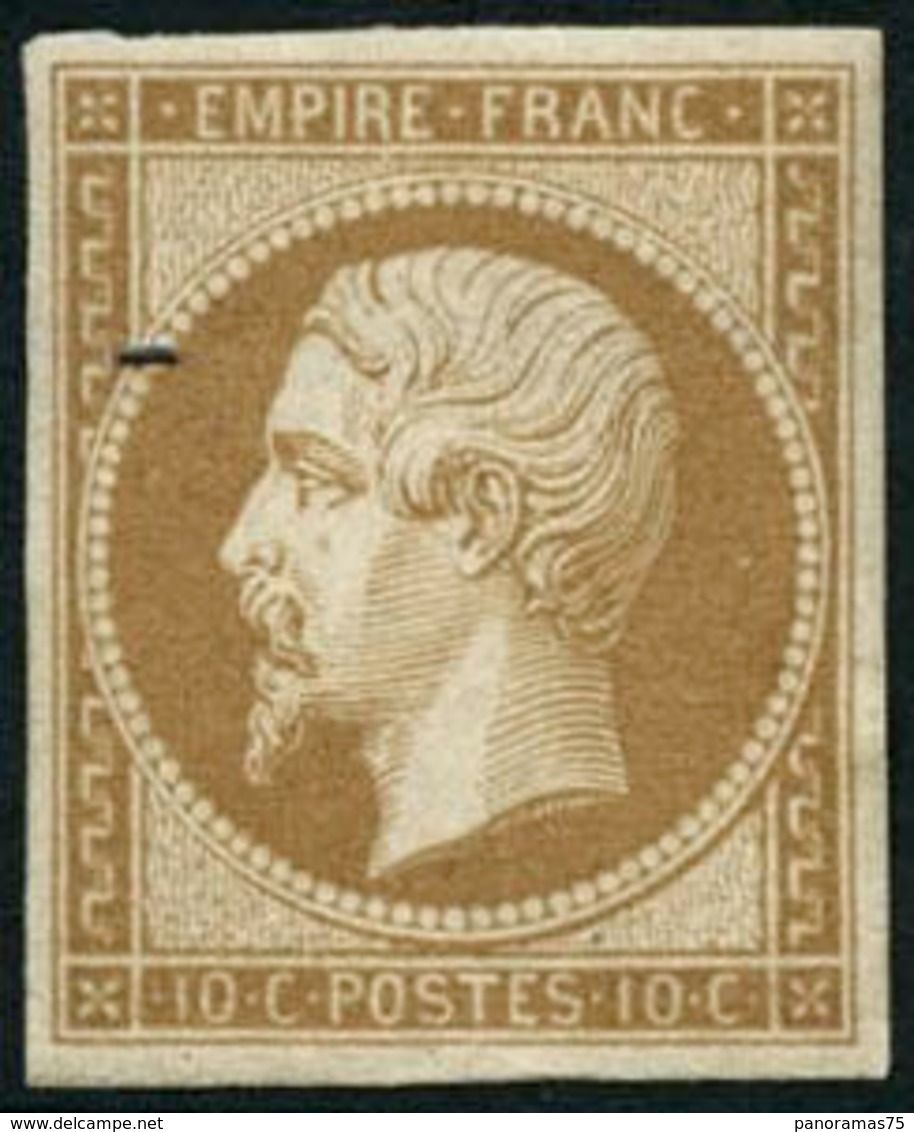 * N°13A 10c Bistre, Type I Quasi SC - TB - 1853-1860 Napoléon III.