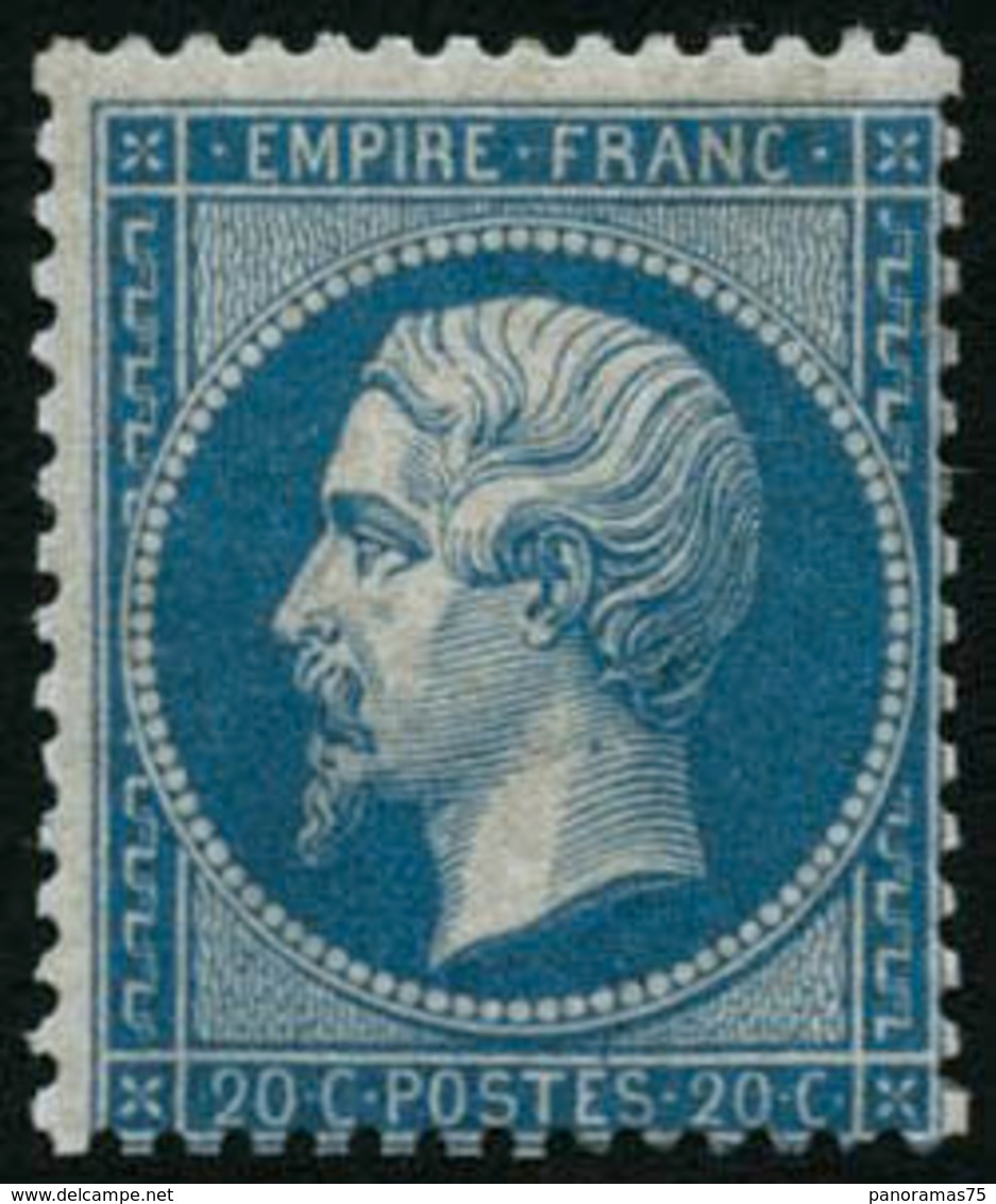 ** N°22 20c Bleu - TB - 1862 Napoléon III.