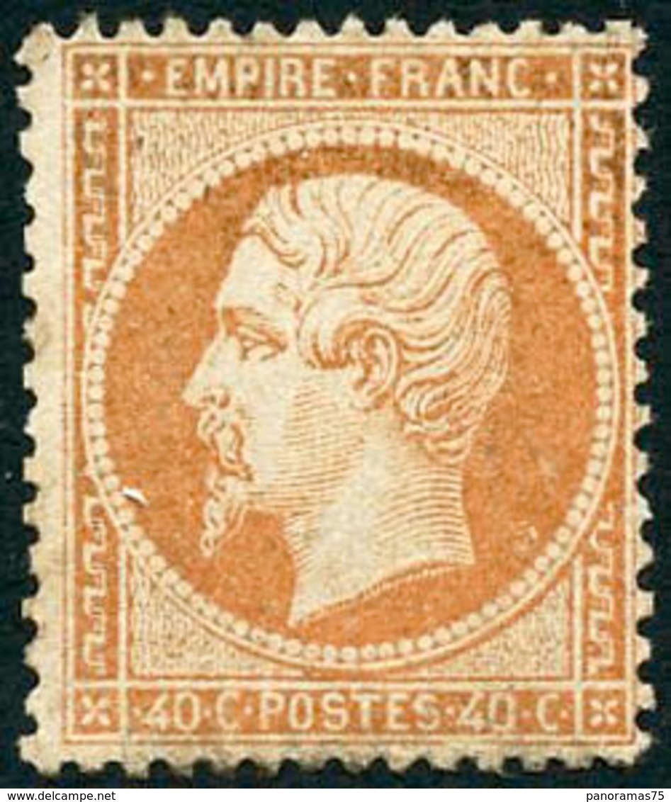 * N°23 40c Orange - B - 1862 Napoléon III.