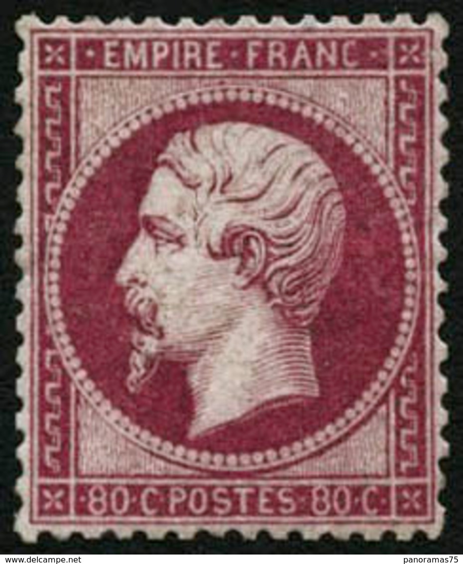 ** N°24 80c Rose - TB - 1862 Napoleon III