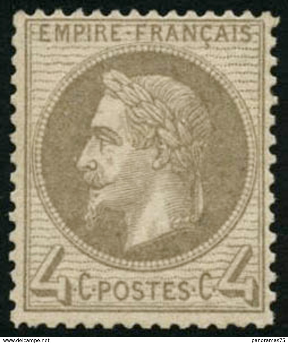 ** N°27A 4c Gris - TB - 1863-1870 Napoleon III Gelauwerd