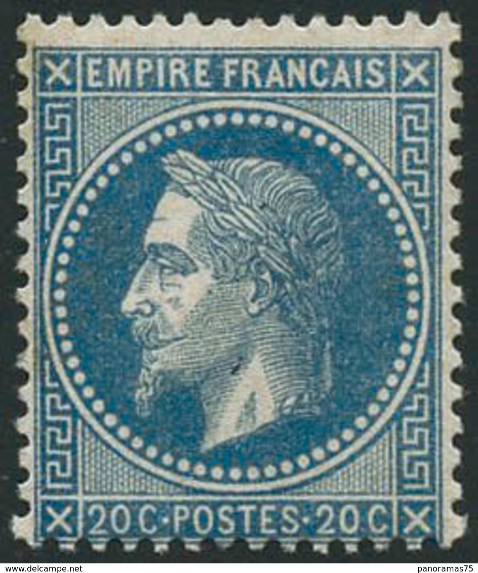 ** N°29B 20c Bleu, Type II - TB - 1863-1870 Napoléon III. Laure