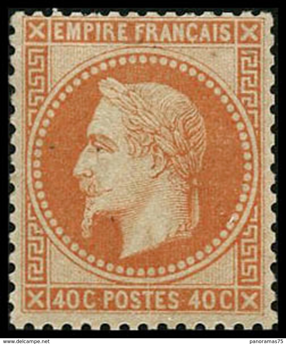 ** N°31 40c Orange - TB - 1863-1870 Napoleon III Gelauwerd