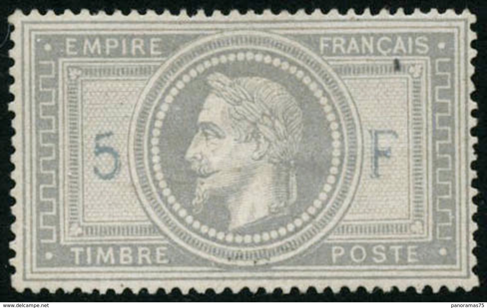 ** N°33 5F Empire, Fraicheur Postale Signé Calves Et JF Brun - TB - 1863-1870 Napoléon III. Laure