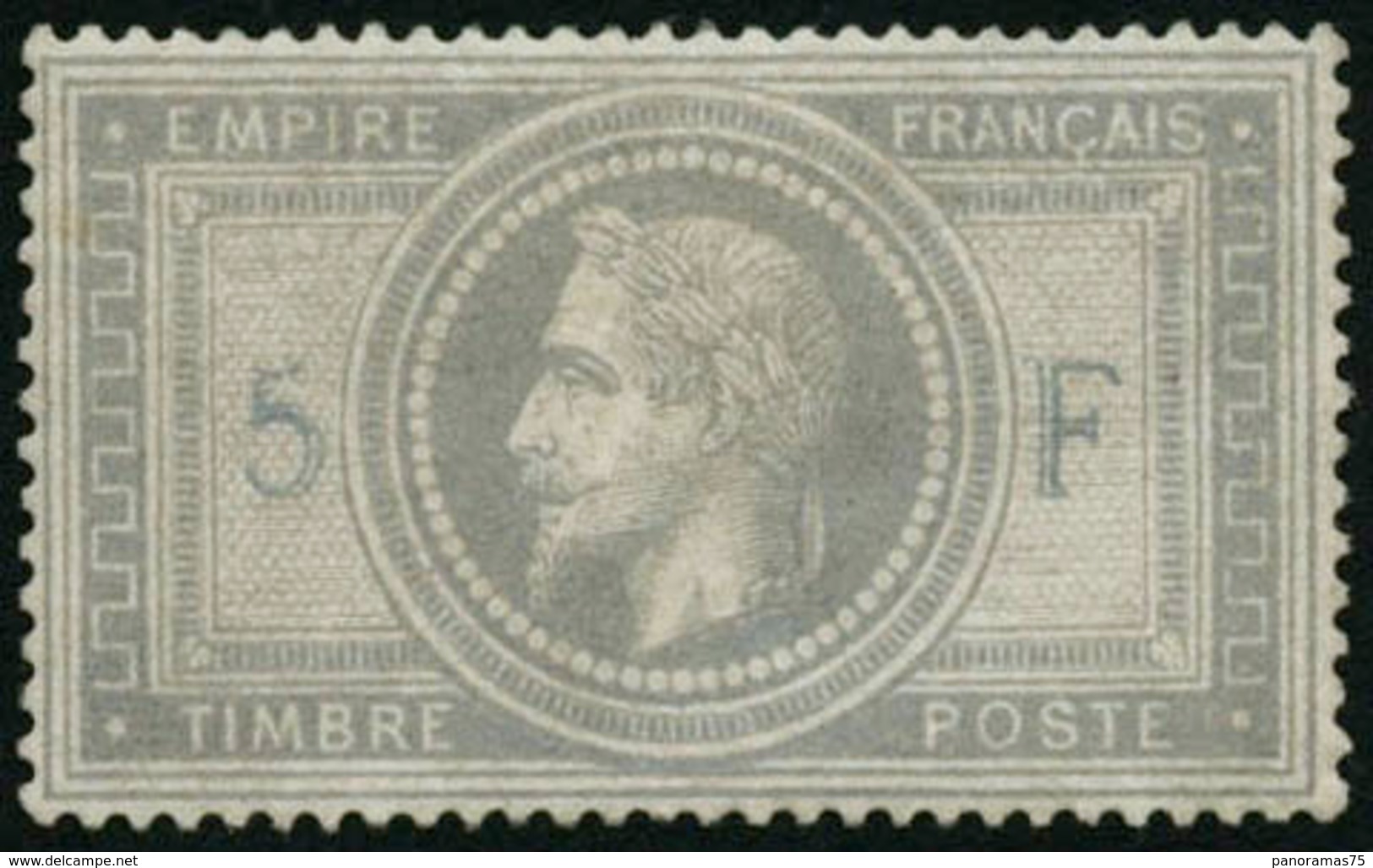 * N°33 5F Empire, Quasi SC, Signé Brun - TB - 1863-1870 Napoléon III. Laure