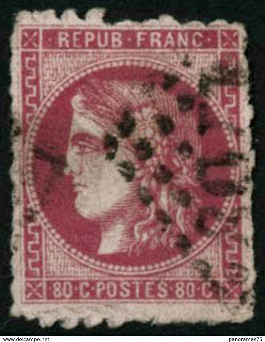 ** N°49 80c Rose, Signé Calves - B - 1870 Ausgabe Bordeaux