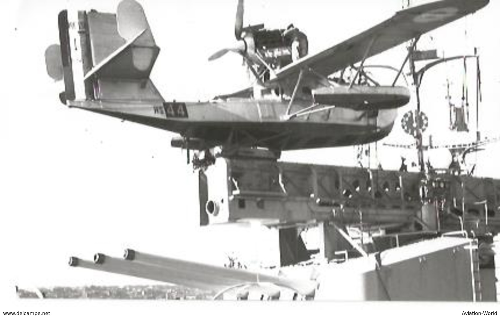 PHOTO AVION LOIRE 130 MISE A L'EAU OU RETRAIT ?  HYDRAVION  ECPA  14X8CM - 1919-1938: Entre Guerres