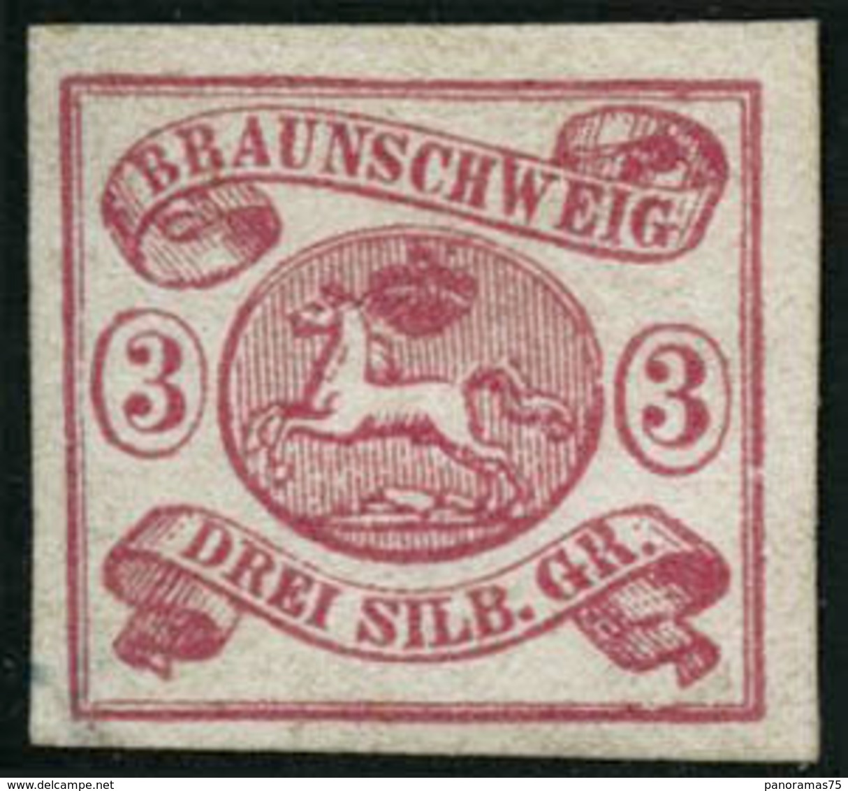 * N°10 3s Rose - TB - Braunschweig