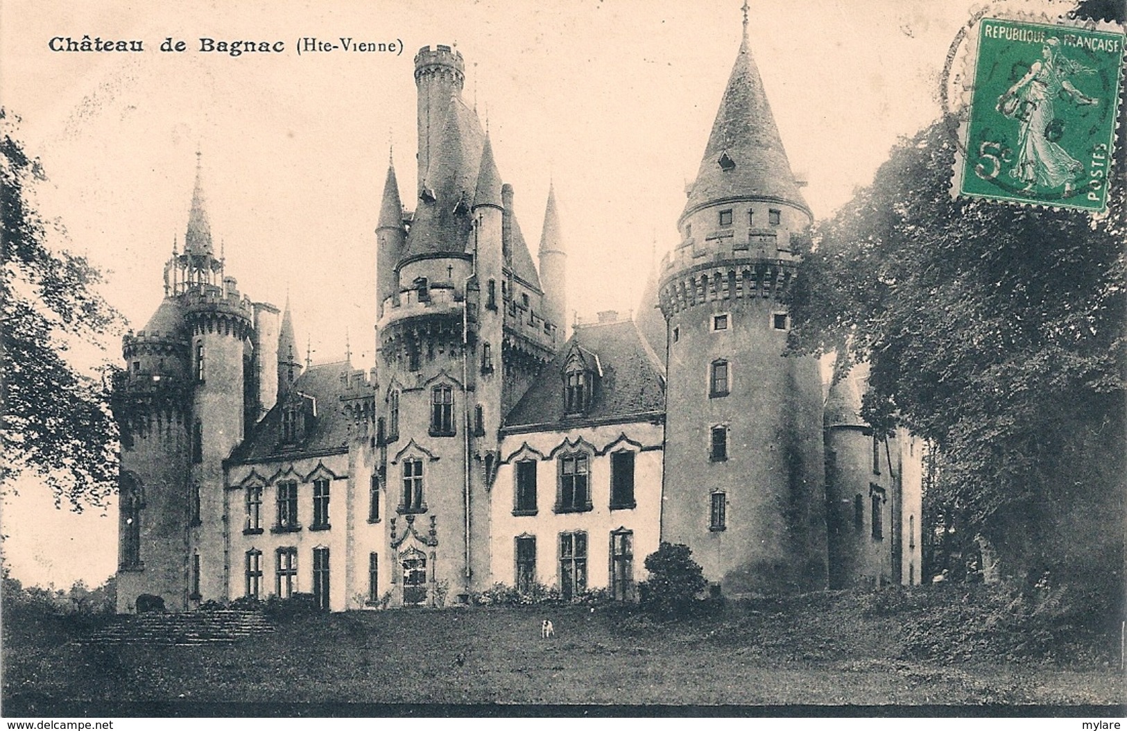 Cpa 87 Chateau De Bagnac - Altri & Non Classificati