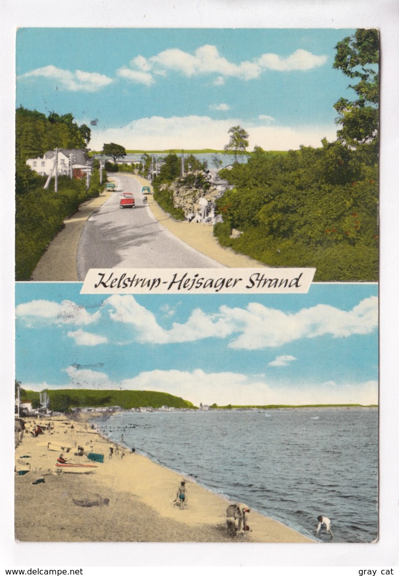 Kelstrup - Hejsager - Strand, Denmark, 1974 Used Postcard [22252] - Denmark