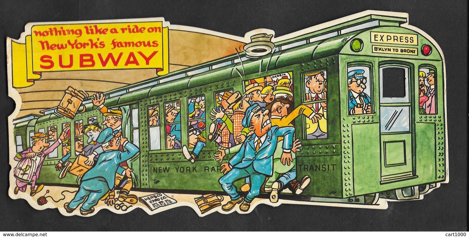 NEW YORK CITY SUBWAY HERBO CARD UNUSED - Trasporti