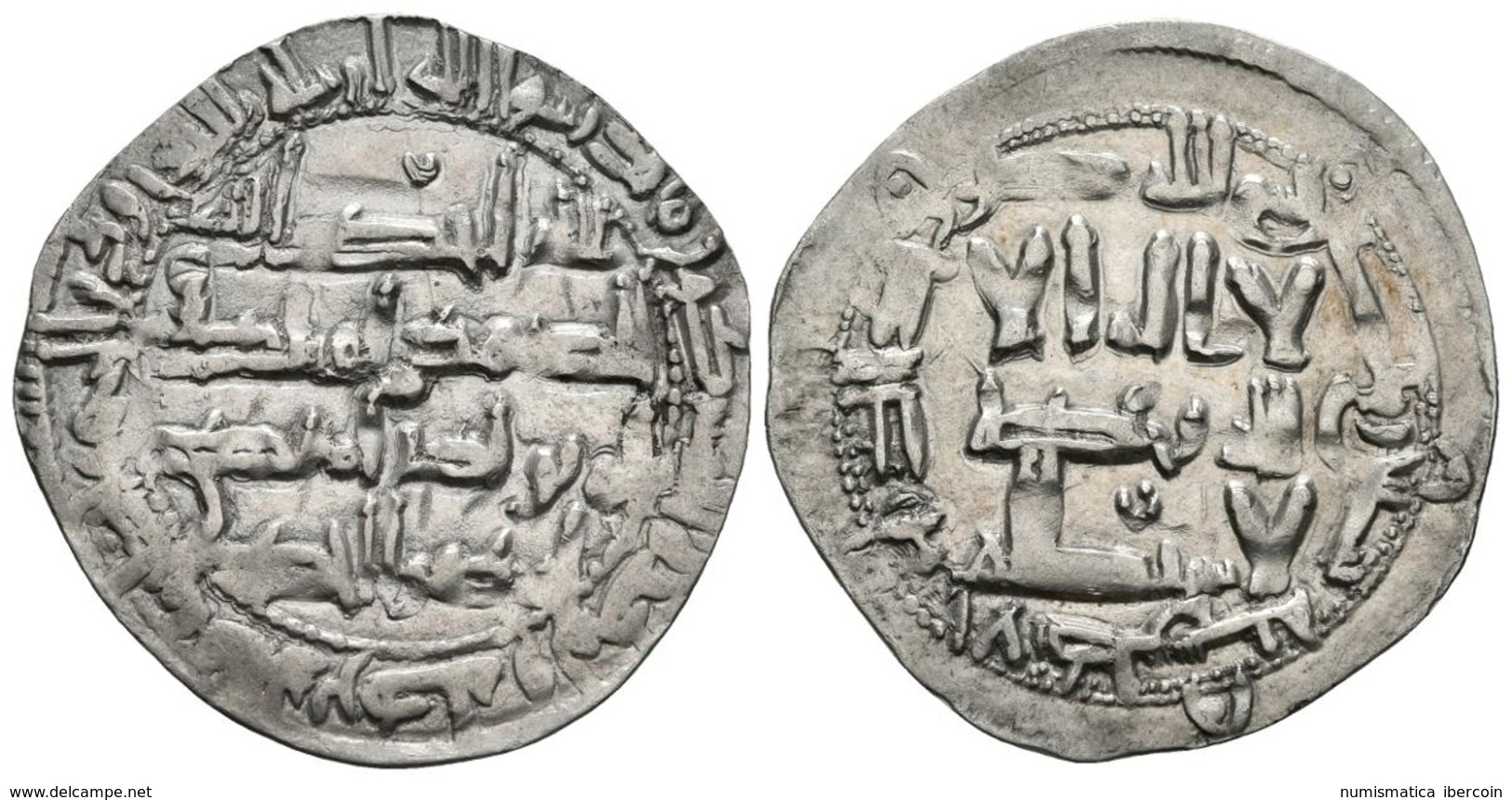 EMIRATO INDEPENDIENTE. Al-Hakam I. Dirham. 202H. Al-Andalus. V.113; Miles 93. Ar. 2,64g. MBC-. - Islamische Münzen
