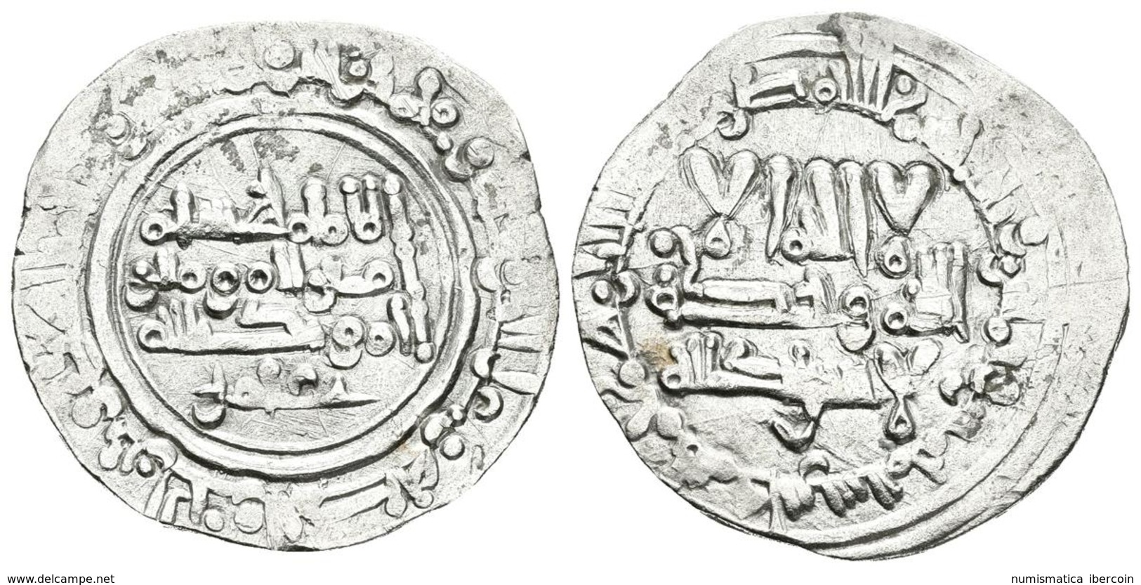 CALIFATO DE CORDOBA. Hisham II. Dirham. 385H. Madinat Fas (Fez). Citando 'Amir. V. 610. Ar. 3,17g. MBC. - Islamiche