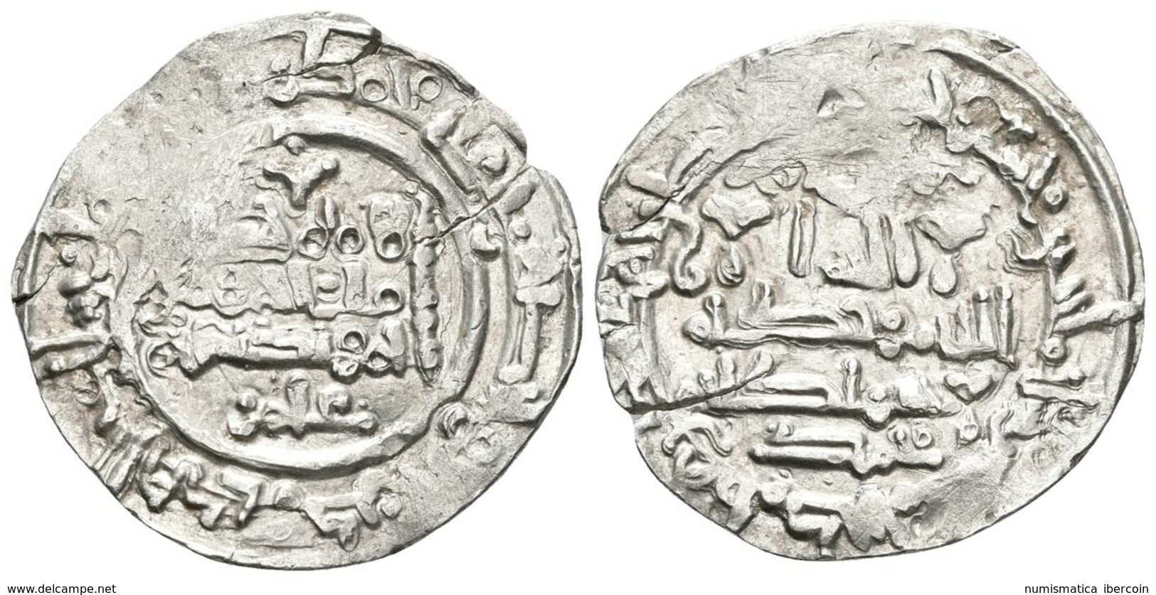 CALIFATO DE CORDOBA. Hisham II. Dirham. 392H. Madinat Fas (Fez). Citando A Muhammad En La IA Y `Amir En La IIA. V.628. A - Islamische Münzen