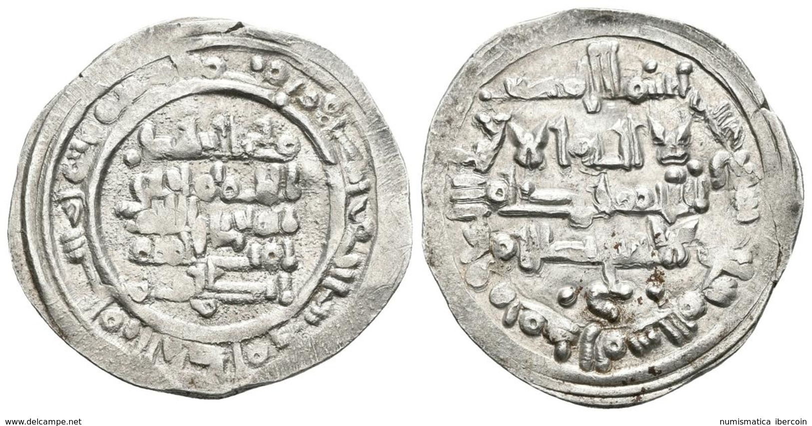 REINOS DE TAIFAS. Yahya Ibn Alí (Hammudies). Dirham. 417H. Madinat Sabta (Ceuta). V.762; Prieto 83e. Ar. 3,10g. MBC+. Ra - Islamic