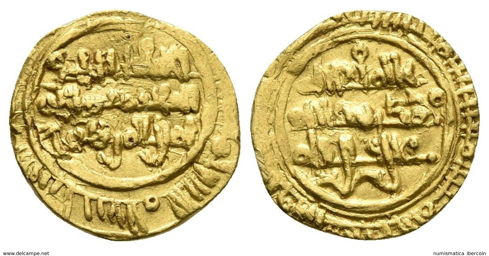 CALIFATO FATIMI. Al-Hakim. 1/4 Dinar. (AH 386-411/996-1021). Palermo. Spahr 21; MIR 388; Album 710X. Au. 1,12g. MBC. - Islámicas