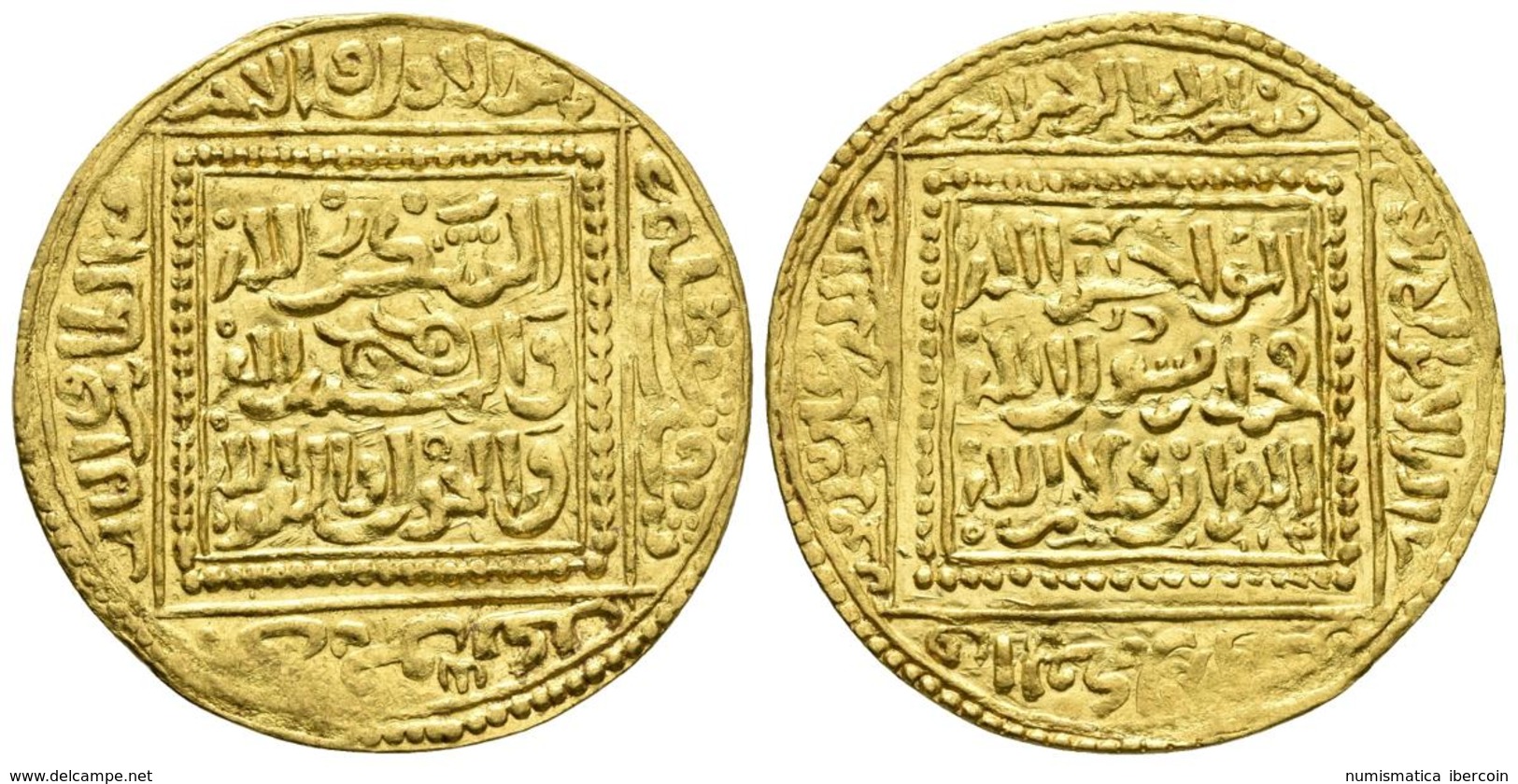 MERINIDS. Abu Yahya Abu Bakr. Dinar. (AH 642-656). S. Album 520; Hazard 690. Au. 4,65g. EBC. - Islamiques