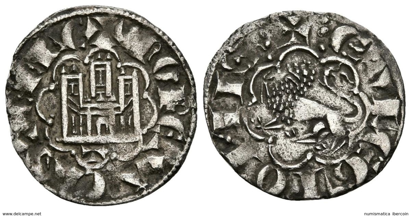 ALFONSO X. Novén. (1252-1284). Toledo. AB 271. Ve. 0,82g. MBC+. - Other & Unclassified