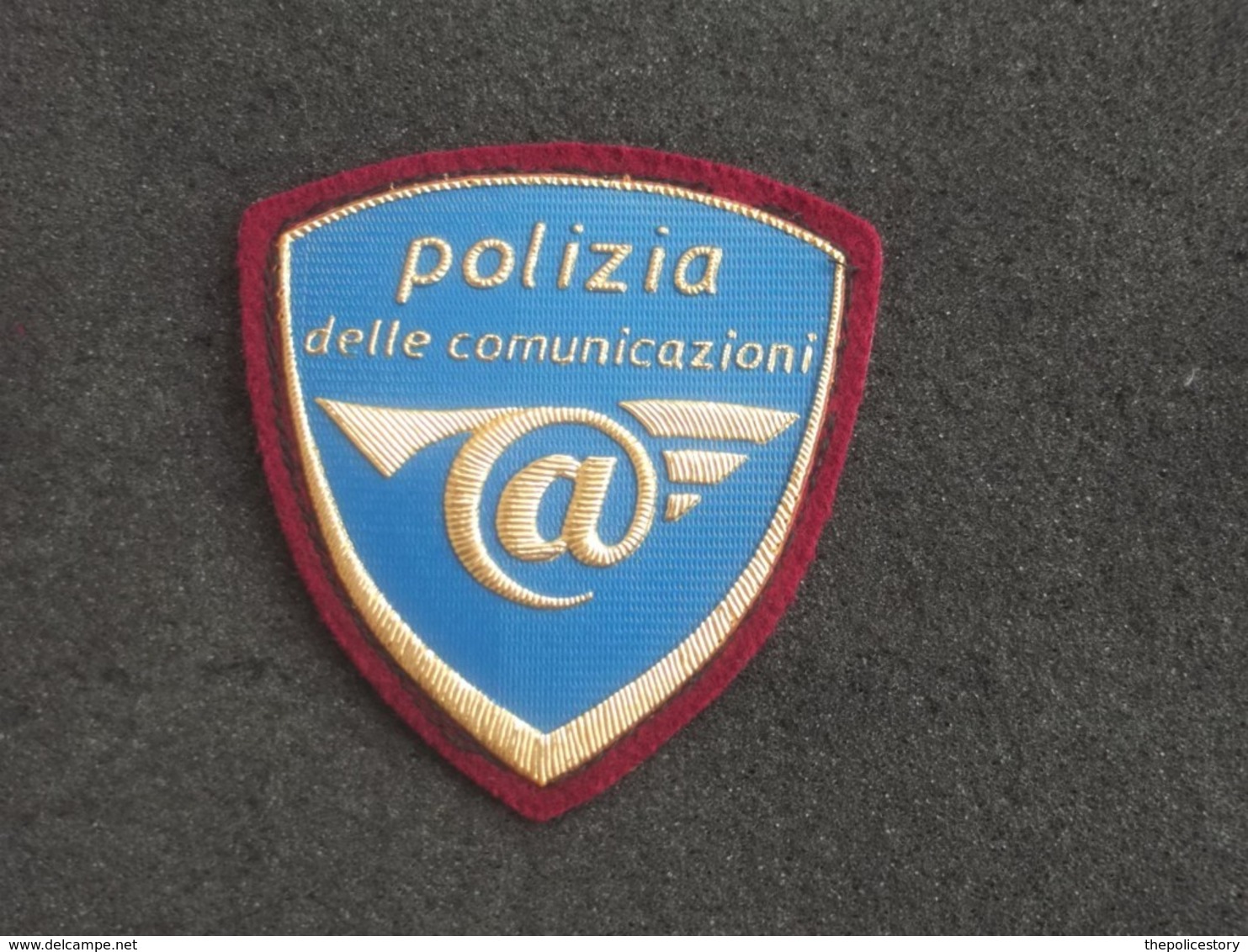 Scudetto Braccio P.S. Telecomunicazioni Originale Raro - Policia