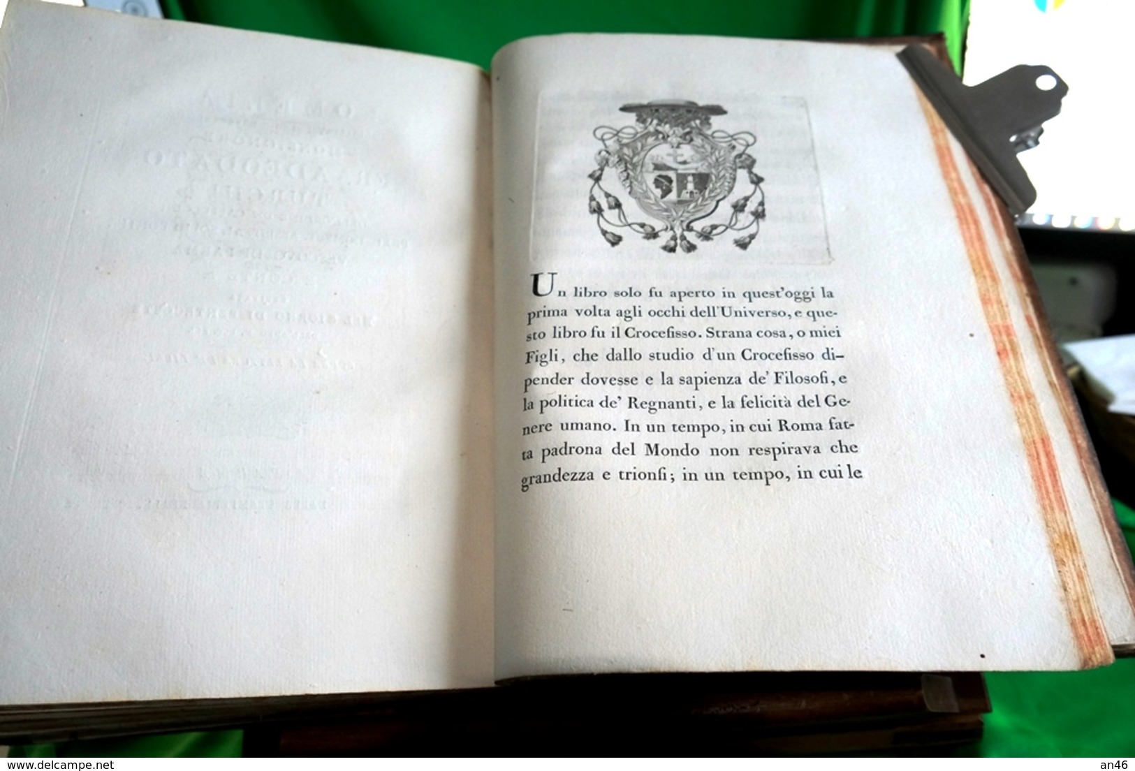 I°e II° Tomo_A.DEODATO TURCHI-OMELIE e LETTERE PASTORALI 1788-1792/5-1° edizione-stamperia reale di Parma-