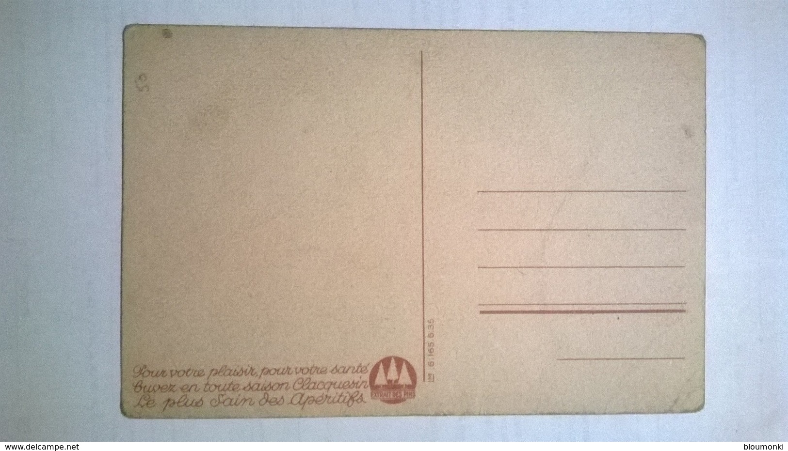 Carte Postale Ancienne Publicitaire /  Rigoulot- CLACQUESIN - Sportsmen
