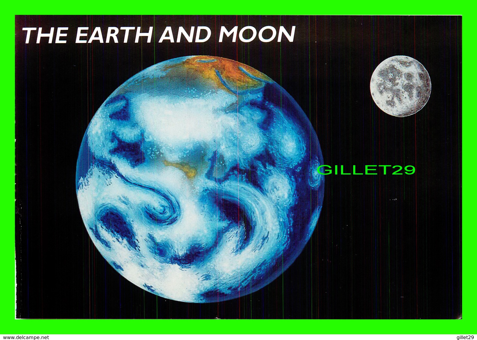 ASTRONOMIE - THE EARTH AND MOON - ILLUSTRATED BY BRUCE LAFONTAINE - DIMENSION 11.5 X 17 Cm - - Astronomy