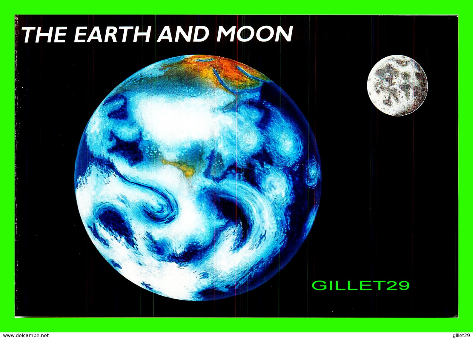 ASTRONOMIE - THE EARTH AND MOON - ILLUSTRATED BY BRUCE LAFONTAINE - DIMENSION 11.5 X 17 Cm - - Astronomie