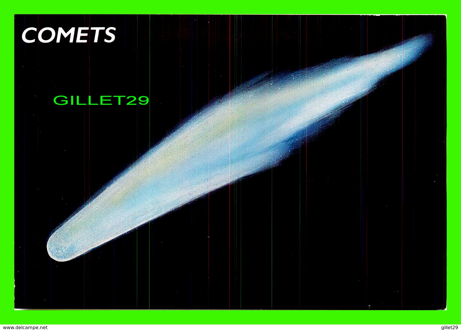 ASTRONOMIE - COMETS - ILLUSTRATED BY BRUCE LAFONTAINE - DIMENSION 11.5 X 17 Cm - - Sterrenkunde