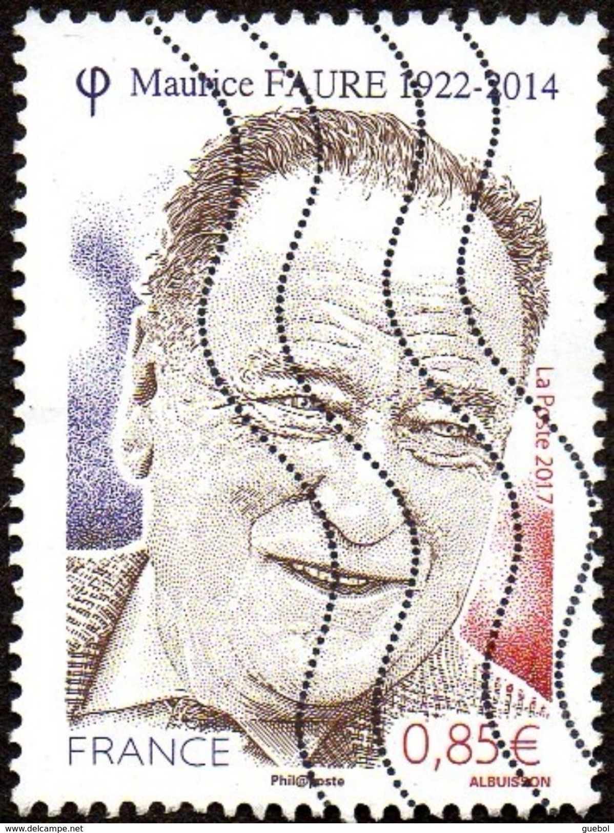 France Oblitération Moderne N° 5134 ** Homme Politique - Maurice Faure - Gebraucht