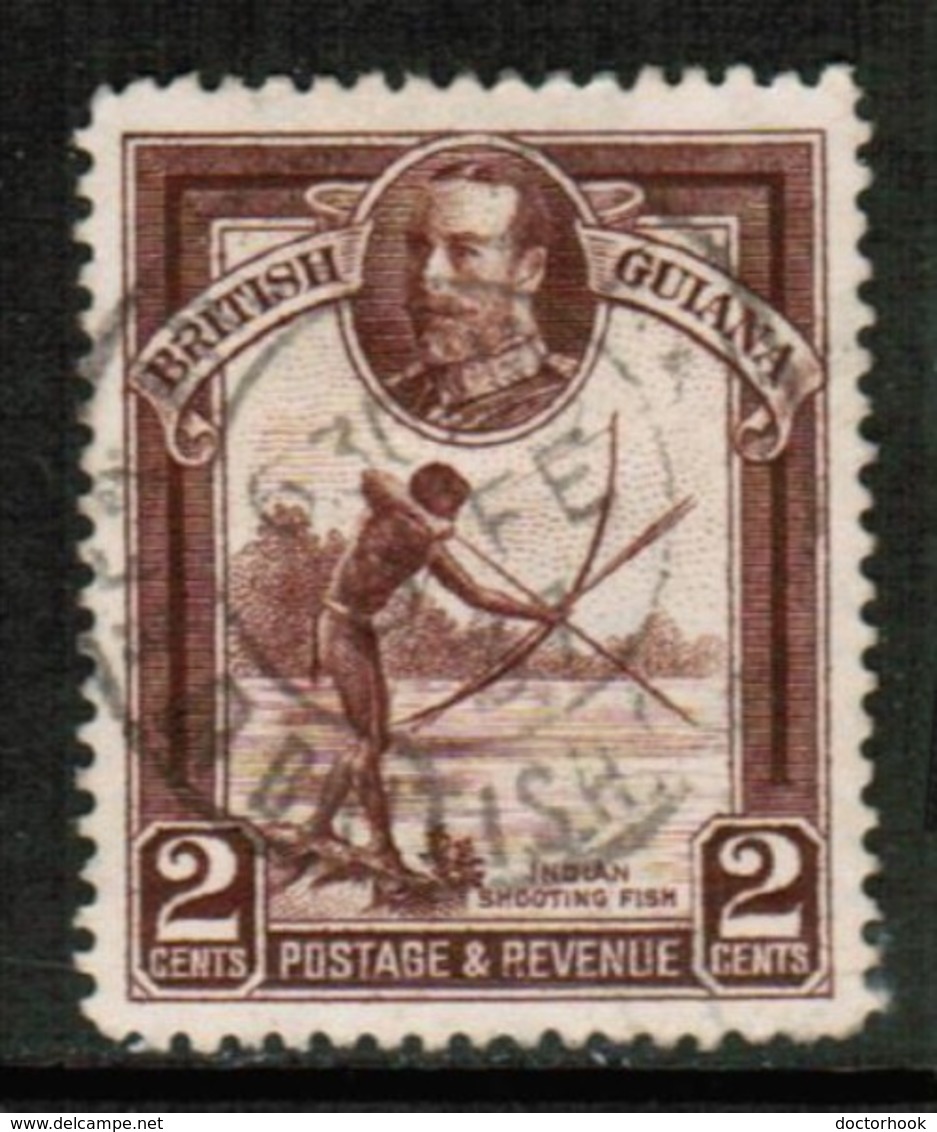 BRITISH GUIANA   Scott # 211 VF USED (Stamp Scan # 432) - Guyane Britannique (...-1966)