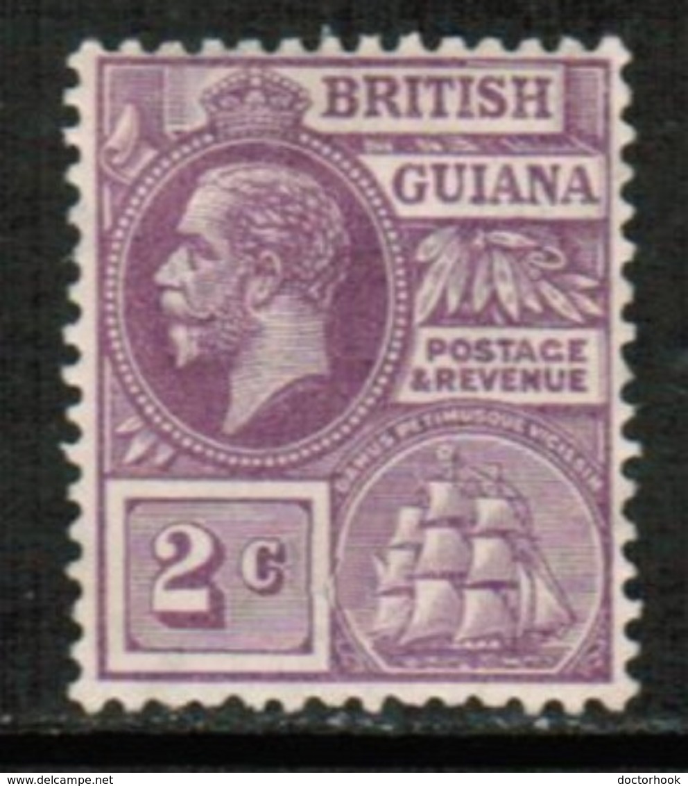BRITISH GUIANA   Scott # 193* VF MINT HINGED (Stamp Scan # 432) - Guyane Britannique (...-1966)