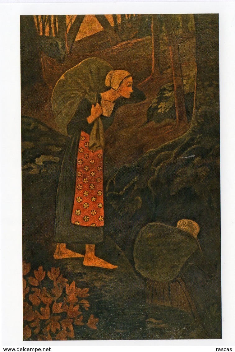 CPM - N - PEINTURE DE PAUL SERUSIER - LES PORTEUSES DE LINGES - 1897 - MUSEE DES BEAUX ARTS DE BREST - Peintures & Tableaux