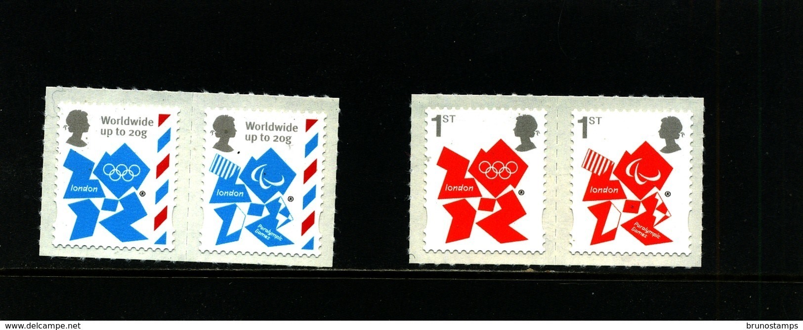 GREAT BRITAIN - 2012  OLYMPICS LOGO  SET   MINT NH - Nuovi