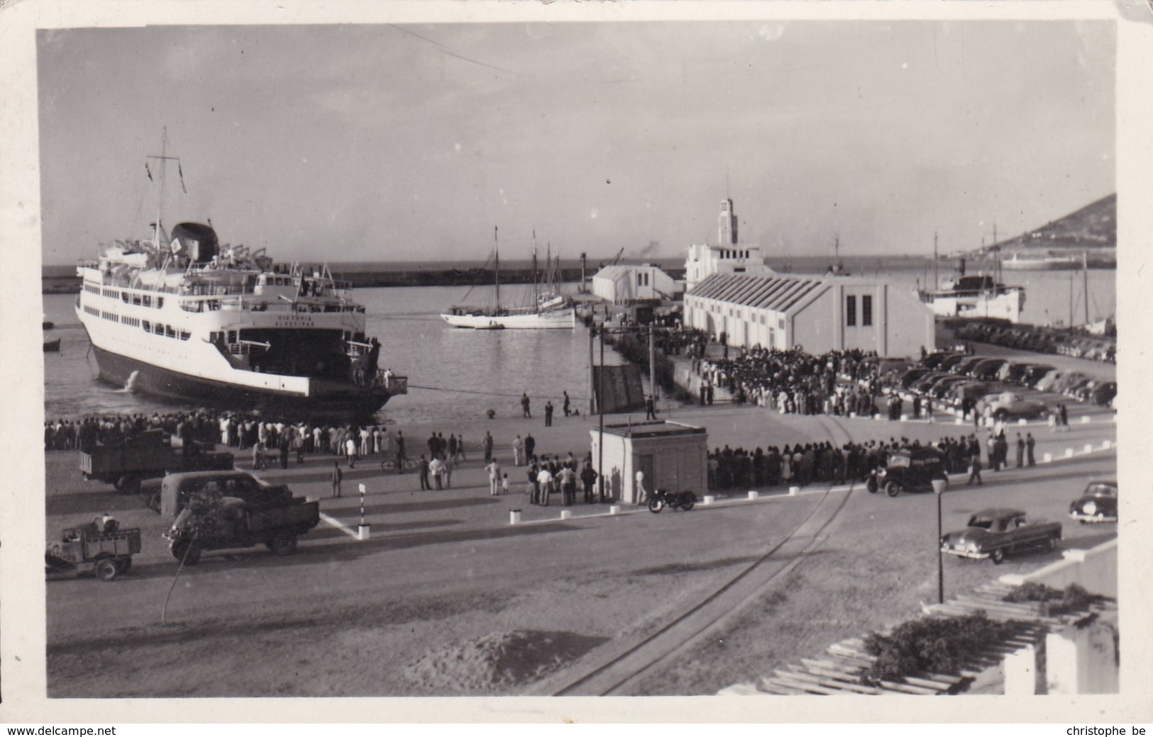 Ceuta, Afrique, Le Port Vue Du Bord, Bateau Virgen De Africa (pk50912) - Ceuta