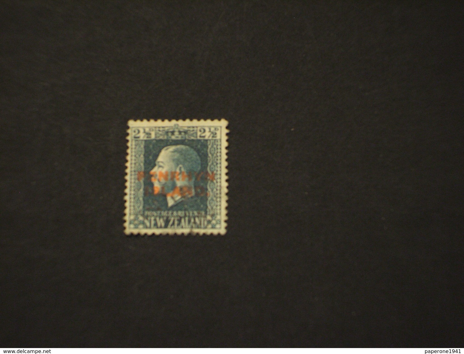 PENRHYN - 1918 RE   2 1/2 - TIMBRATO/USED - Penrhyn