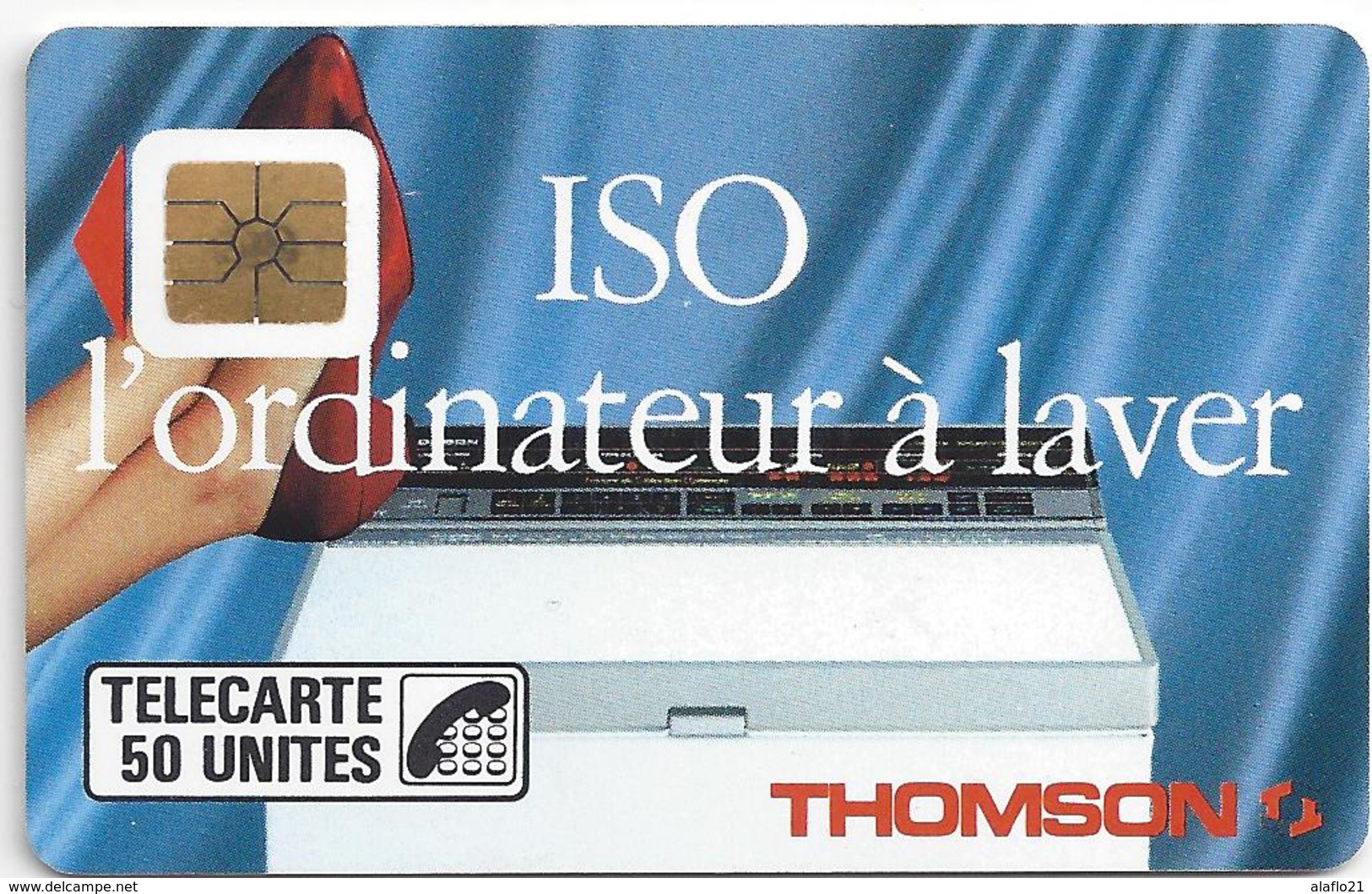 TELECARTE F46D THOMSON - SO2 - Très Bon état - 1989