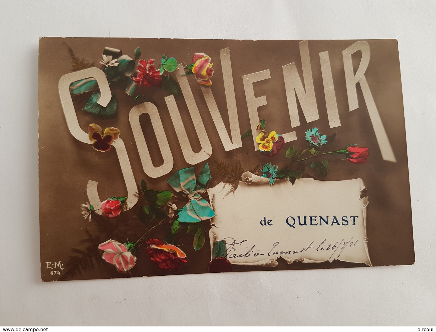 39658  -   Souvenir De  Quenast - Rebecq