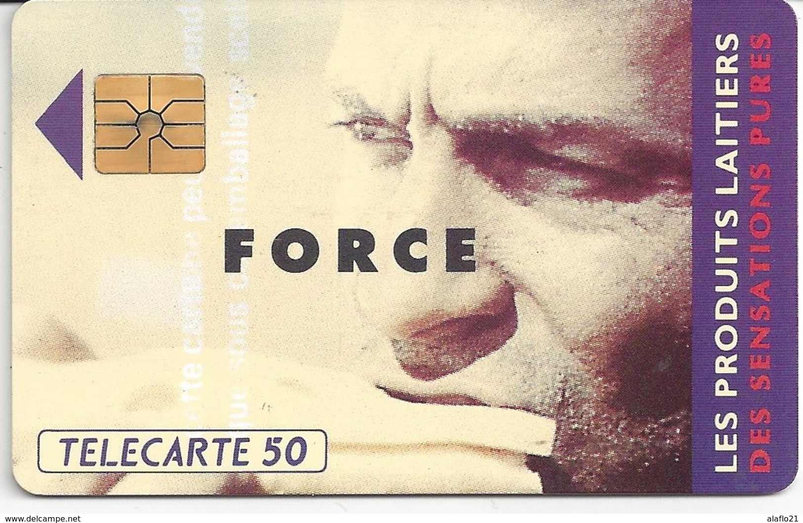 TELECARTE F 323 - PRODUITS LAITIERS FORCE - GEM1 - Très Bon état - 1993