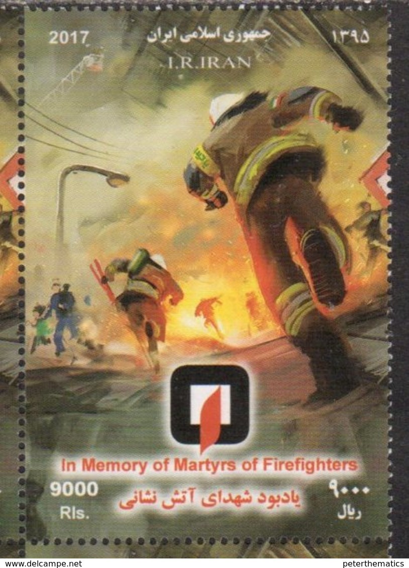 MARTYRS, 2017, MNH, FIREFIGHTERS,  FIREMEN, 1v - Firemen