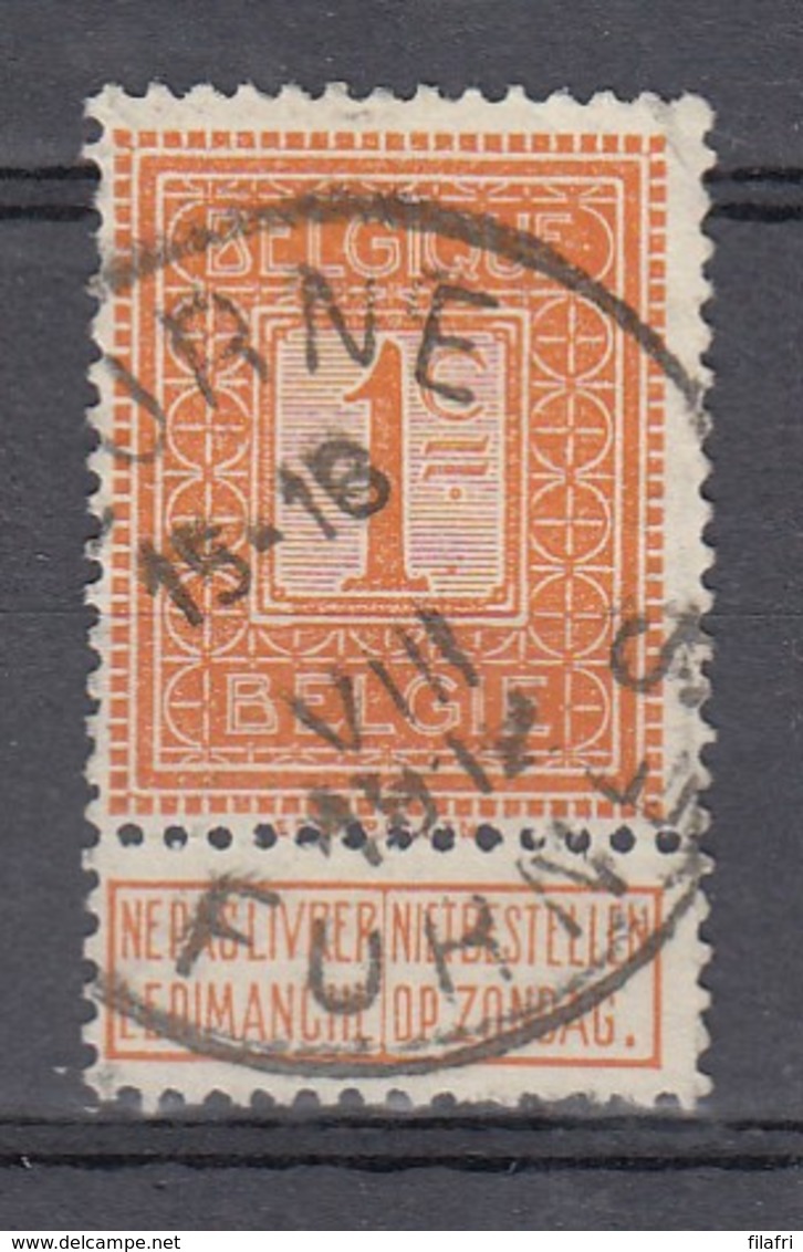 108 Gestempeld VEURNE - FURNES - 1912 Pellens