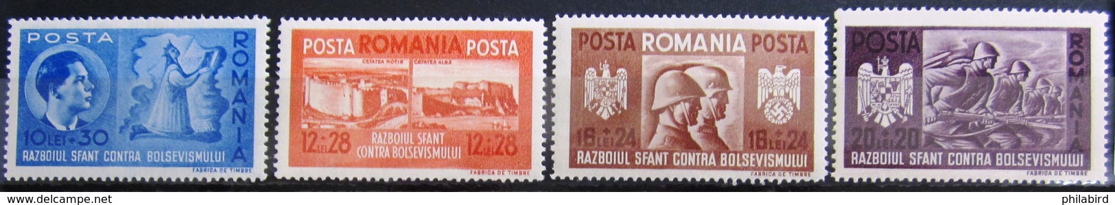 ROUMANIE                  N° 657/660                    NEUF** - Unused Stamps