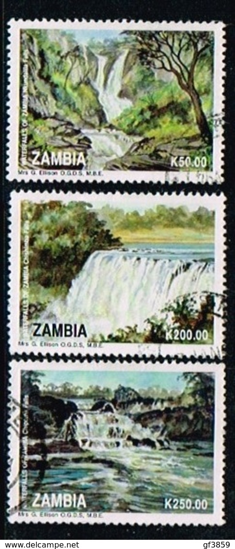 ZAMBIE / Oblitérés / Used/1993 - Chutes D'eau - Zambia (1965-...)