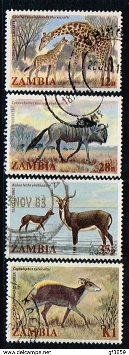 ZAMBIE / Oblitérés / Used/1983 - Vie Sauvage/Animaux - Zambie (1965-...)