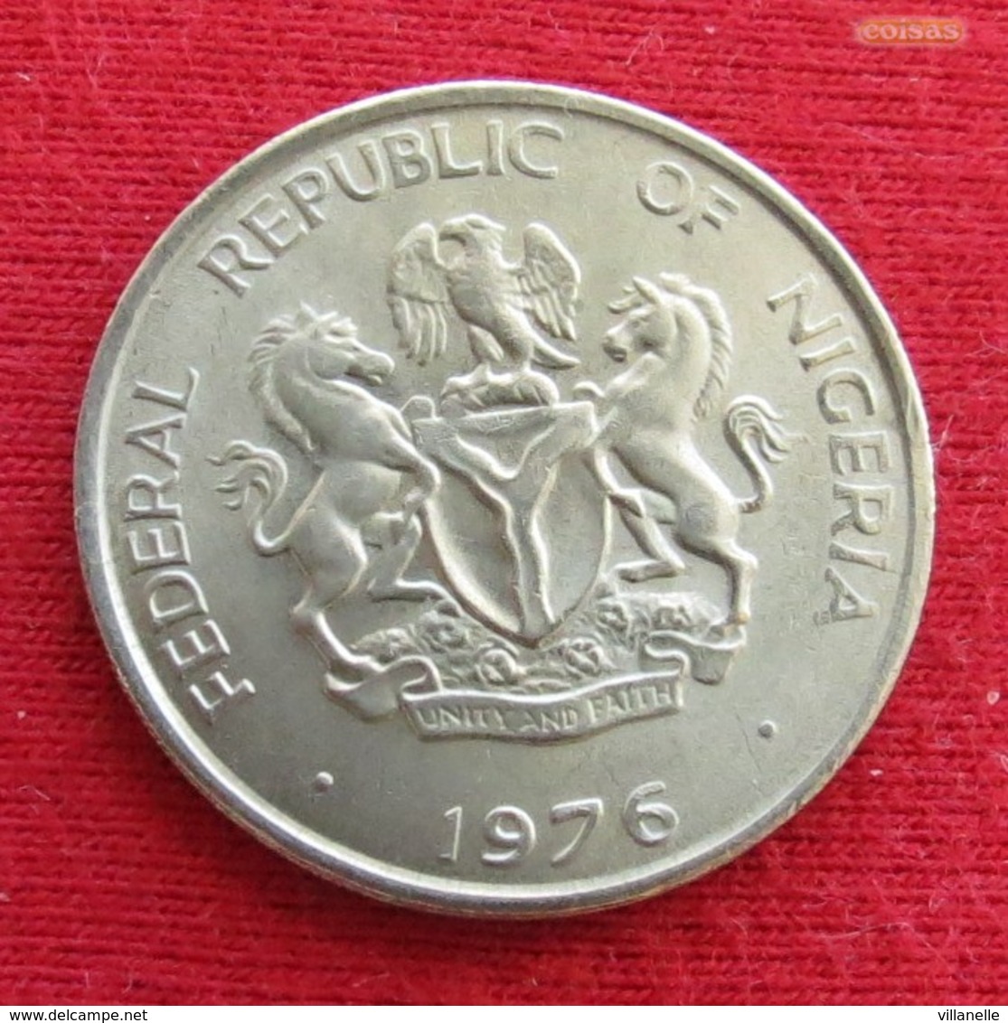 Nigeria 10 Kobo 1976 KM# 10.1 - Nigeria